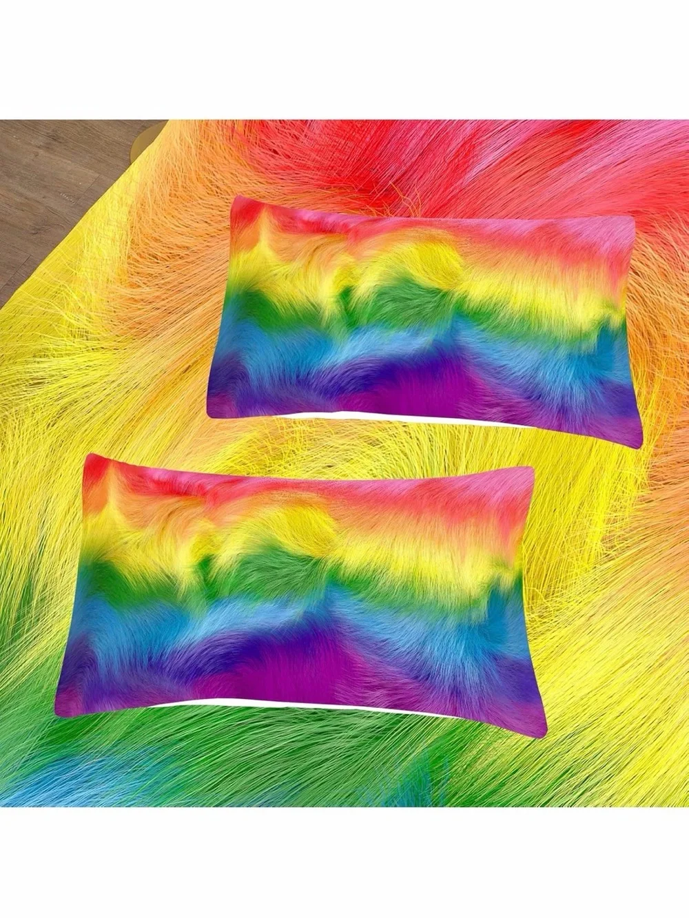 Tailor Shop Cute🥰Cow Rainbow🌈Bedding🛏️Sets Twin Size
